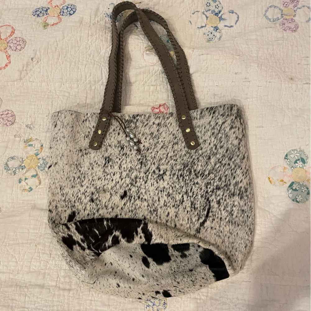 Cowhide bag beautiful